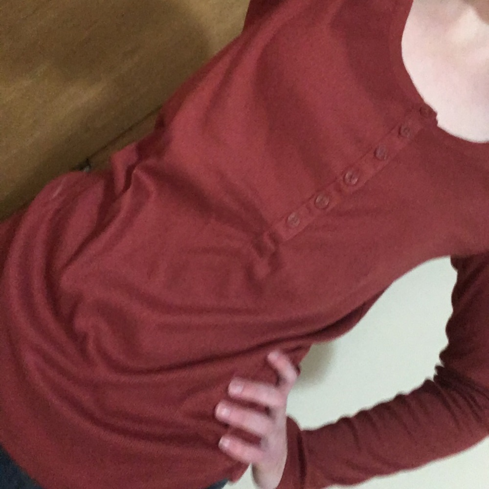 Long sleeve Henley top